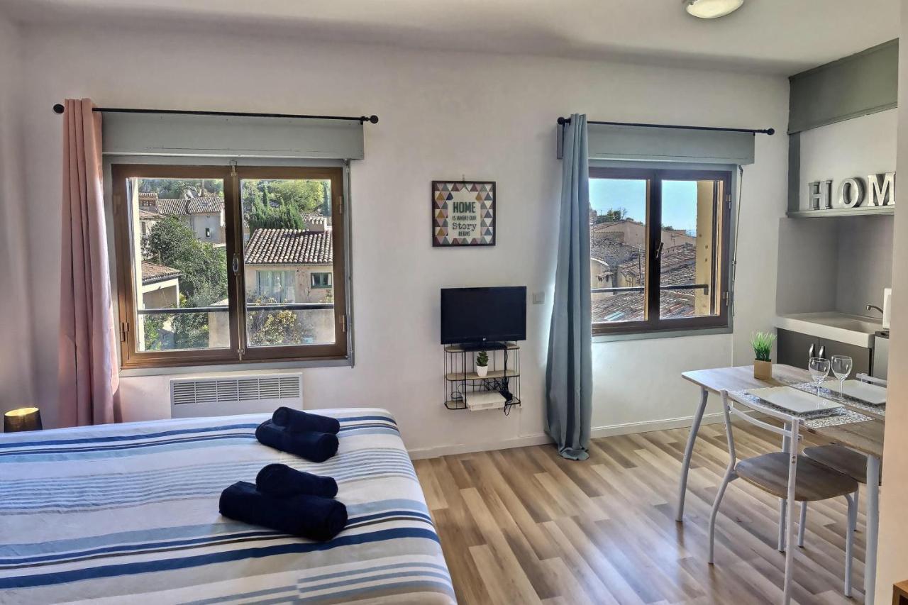 Studio Vue Sur Les Toits, Lumineux Moustiers #2 Екстер'єр фото